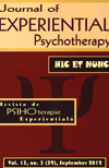 Revista de psihoterapie experientiala (Nr. 3, Septembrie 2012) - Autori multipli 
