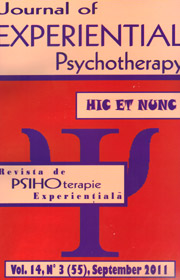 Revista de Psihoterapie Experientiala (Nr. 3, Septembrie 2011) - Autori multipli 