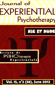 Revista de psihoterapie experientiala (Nr. 2, Iunie 2012) - Autori multipli 