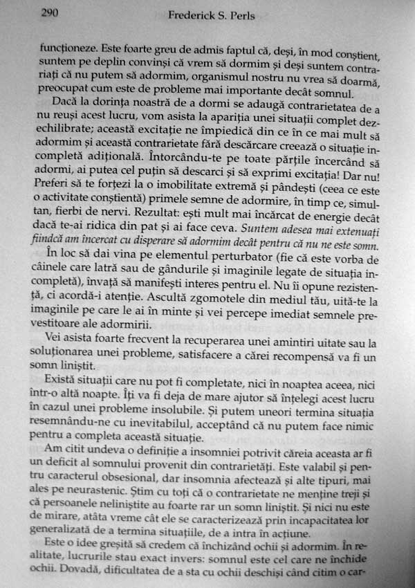Eul, foamea si agresivitatea - Frederick S. Perls
