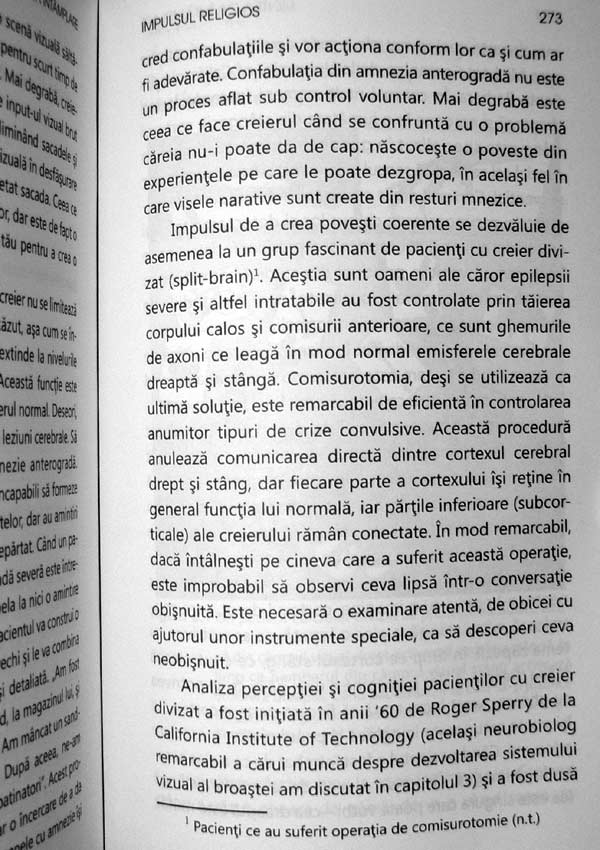 Mintea ca intamplare: cum ne-a oferit evolutia creierului iubirea, memoria, visele si pe Dumnezeu - David J. Linden