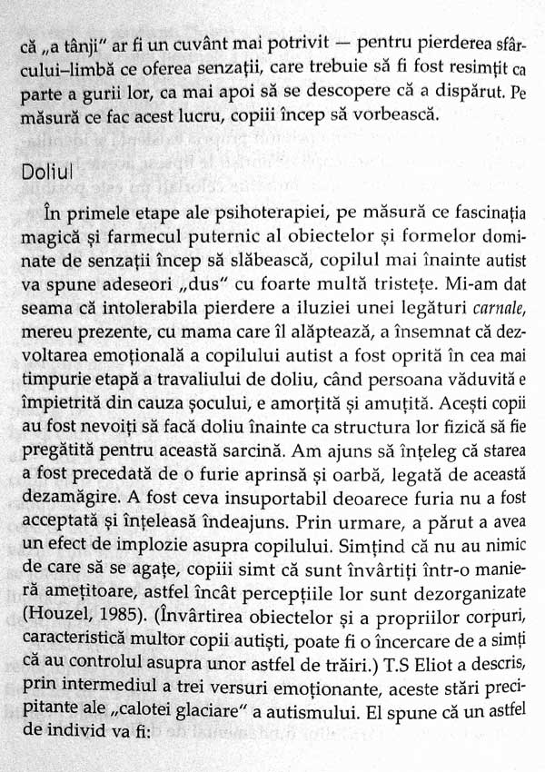 Carapacea protectoare. Functionarea autista la copii si adulti - Frances Tustin