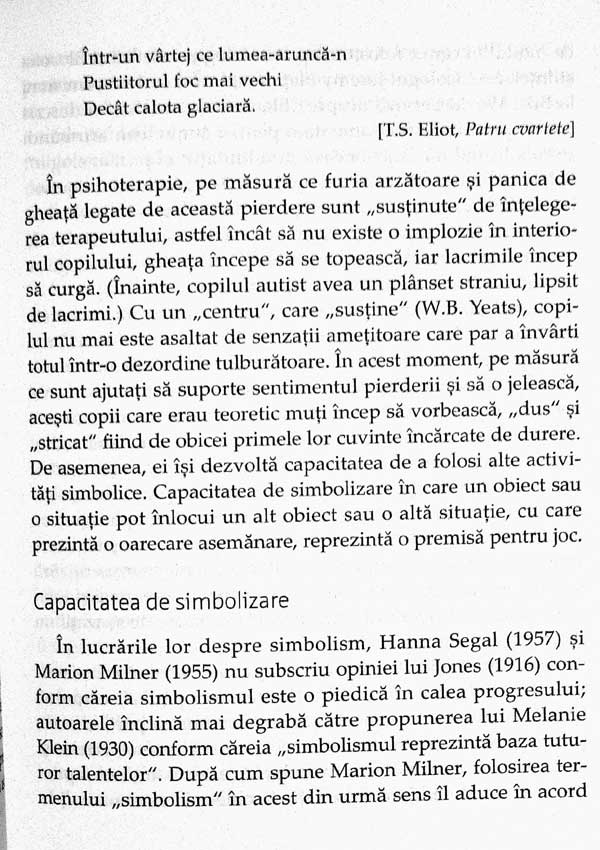 Carapacea protectoare. Functionarea autista la copii si adulti - Frances Tustin