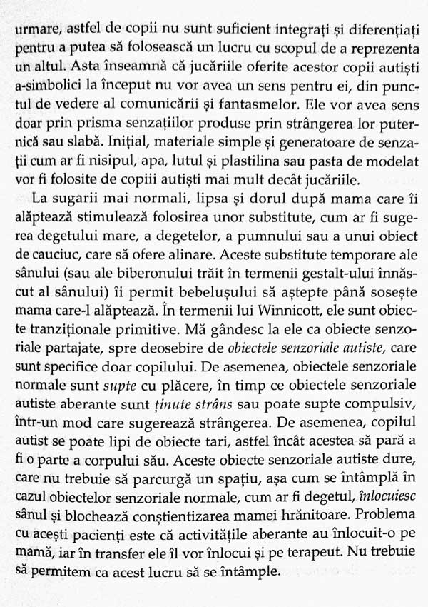 Carapacea protectoare. Functionarea autista la copii si adulti - Frances Tustin