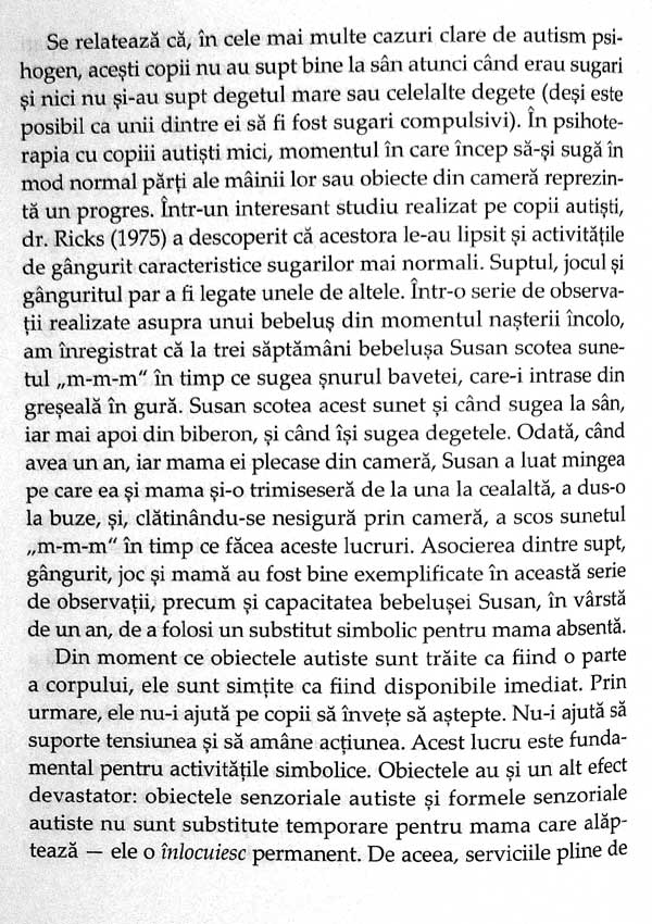 Carapacea protectoare. Functionarea autista la copii si adulti - Frances Tustin