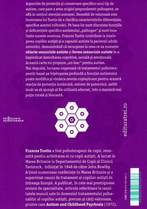 Carapacea protectoare. Functionarea autista la copii si adulti - Frances Tustin