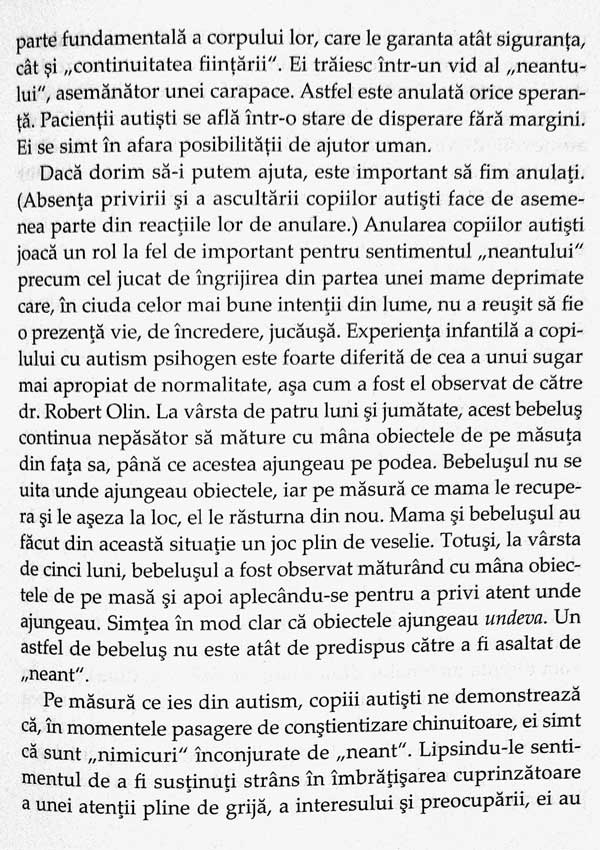 Carapacea protectoare. Functionarea autista la copii si adulti - Frances Tustin