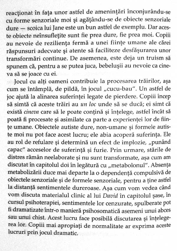Carapacea protectoare. Functionarea autista la copii si adulti - Frances Tustin