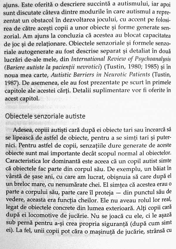 Carapacea protectoare. Functionarea autista la copii si adulti - Frances Tustin