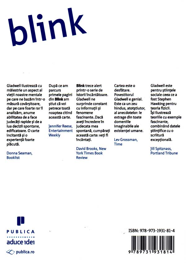 Blink - Malcolm Gladwell