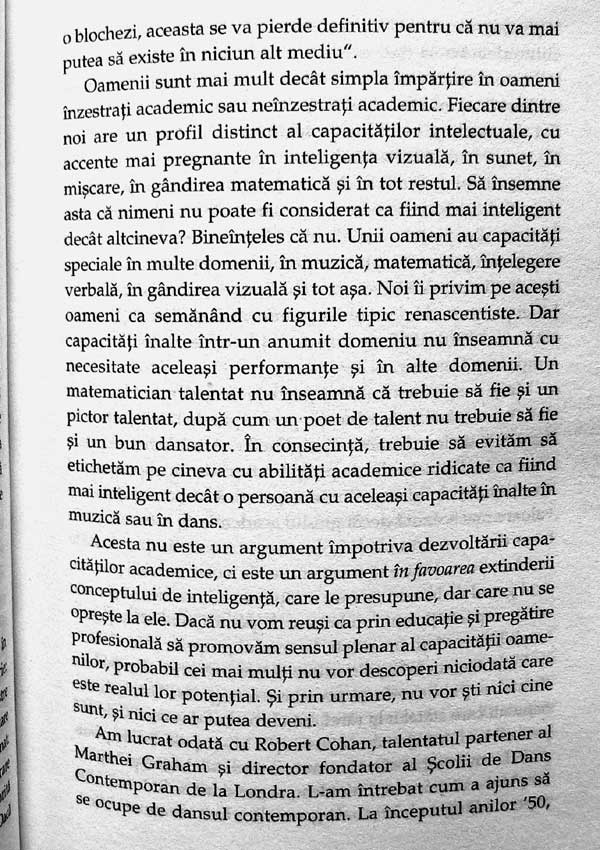 O lume iesita din minti. Revolutia creativa a educatiei - Ken Robinson