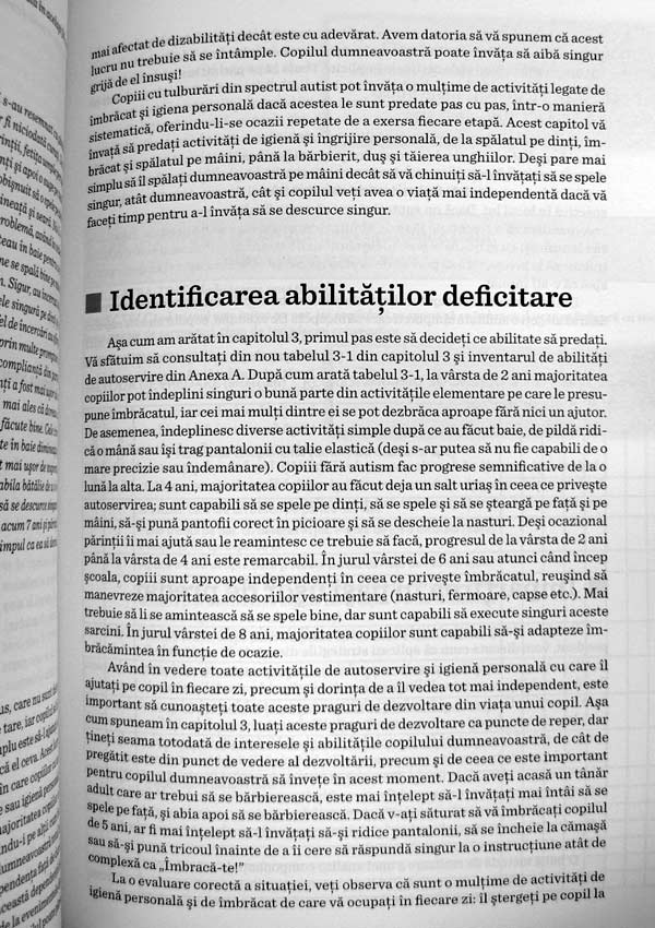 Abilitatile de autoservire la persoanele cu autism. O metoda sistematica de predare - Stephen R. Anderson
