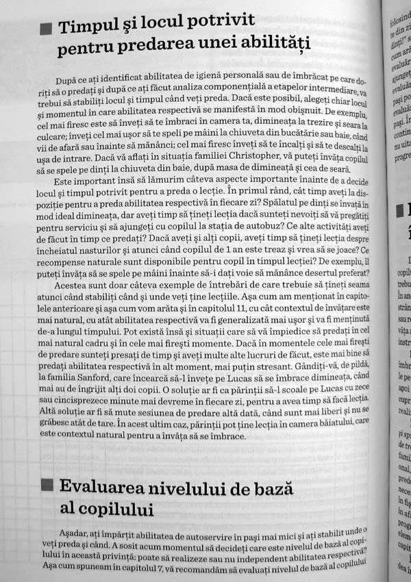 Abilitatile de autoservire la persoanele cu autism. O metoda sistematica de predare - Stephen R. Anderson
