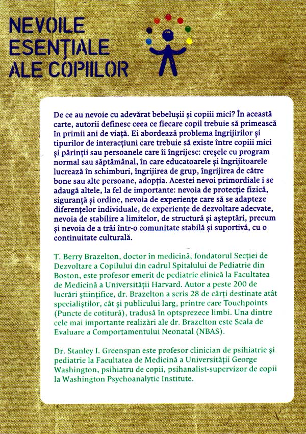 Nevoile esentiale ale copiilor - T. Berry Brazelton