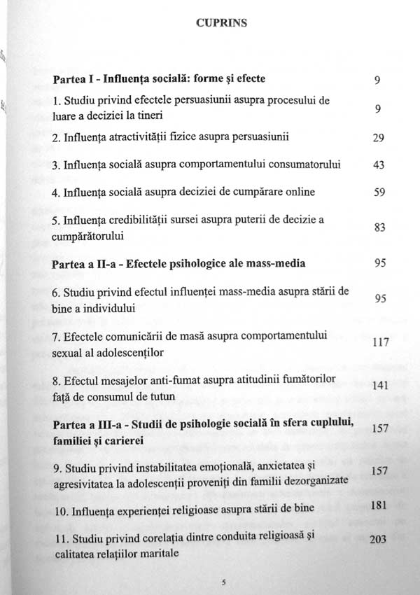 Studii aplicative in domeniul psihologiei sociale - Laurentiu Mitrofan