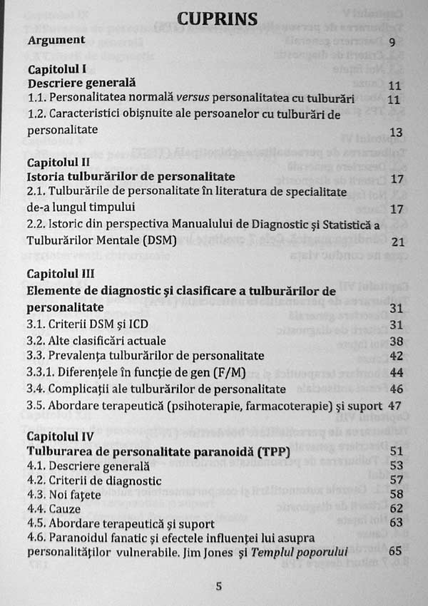 Tulburarile de personalitate (in clinica si cotidian) - Sorina Daniela Dumitrache