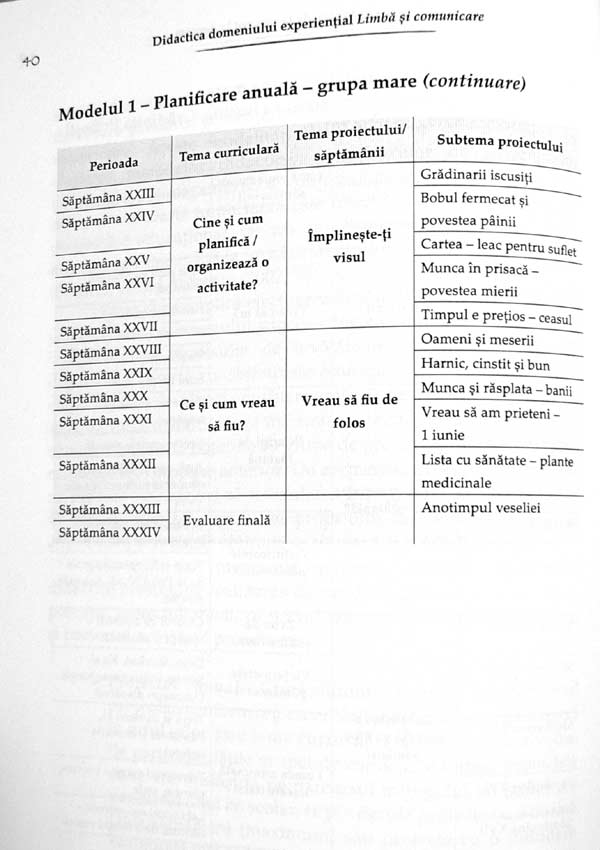 Didactica domeniului experiential. Limba si comunicare - Mariana Norel