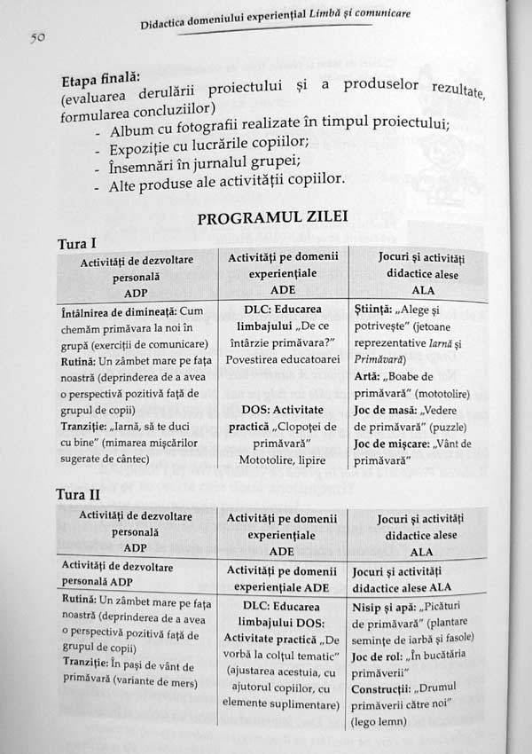 Didactica domeniului experiential. Limba si comunicare - Mariana Norel