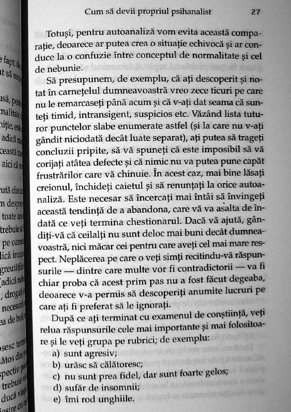 Cum sa te psihanalizezi singur - Andree Roberti