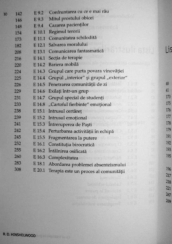 Ce se petrece in grupuri. Comunitati nevrotice, comunitati sanatoase - Robert D. Hinshelwood