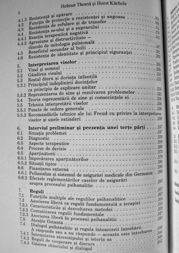 Tratat de psihanaliza contemporana. Vol. I - Fundamente - Helmut Thoma