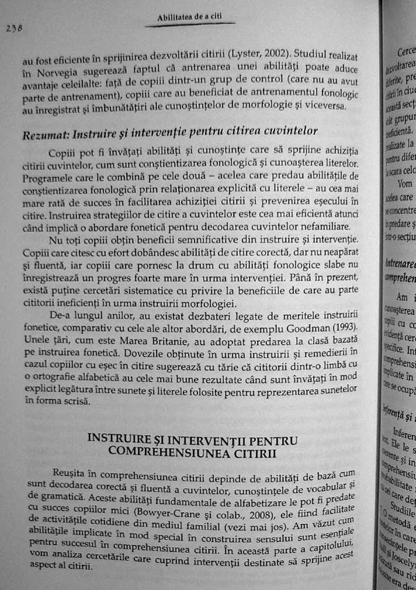 Abilitatea de a citi. Dezvoltare si dificultati - Kate Cain