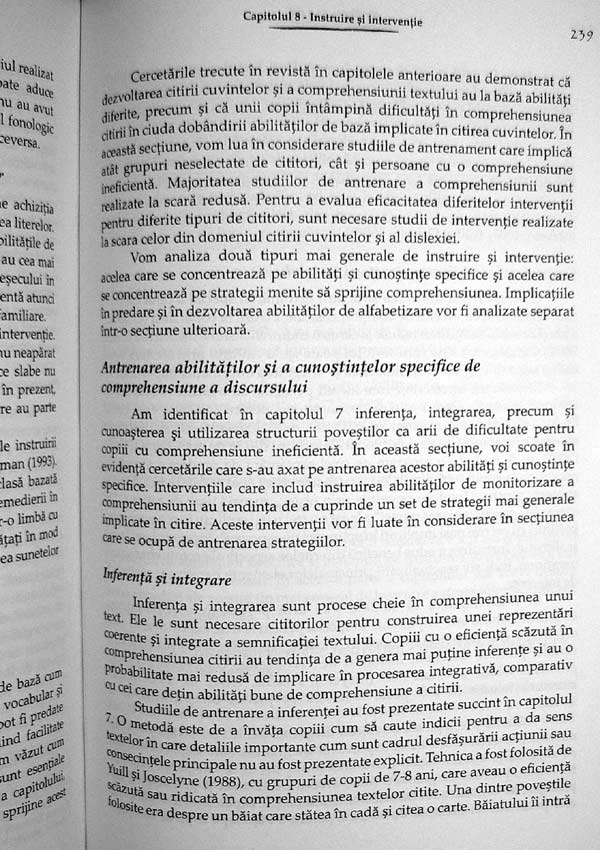 Abilitatea de a citi. Dezvoltare si dificultati - Kate Cain