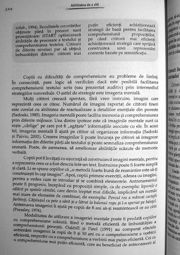 Abilitatea de a citi. Dezvoltare si dificultati - Kate Cain