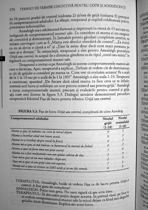 Tehnici de terapie cognitiva pentru copii si adolescenti - Robert D. Friedberg