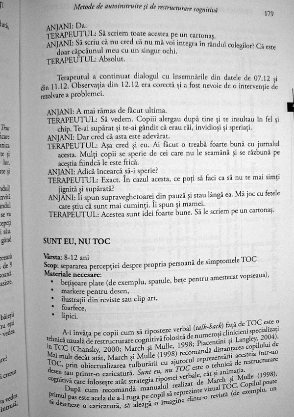 Tehnici de terapie cognitiva pentru copii si adolescenti - Robert D. Friedberg