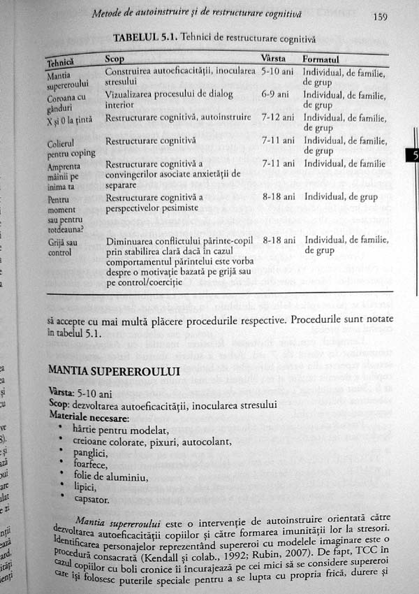 Tehnici de terapie cognitiva pentru copii si adolescenti - Robert D. Friedberg