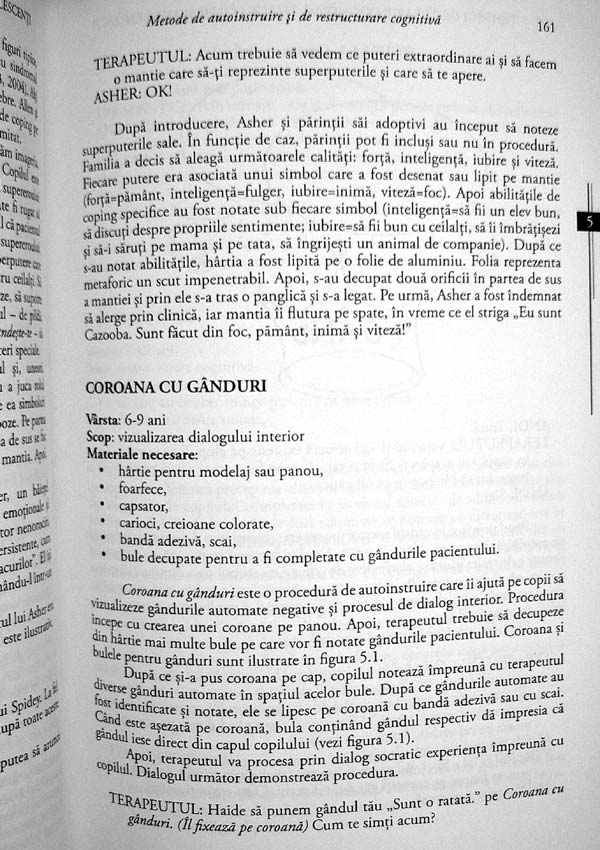 Tehnici de terapie cognitiva pentru copii si adolescenti - Robert D. Friedberg