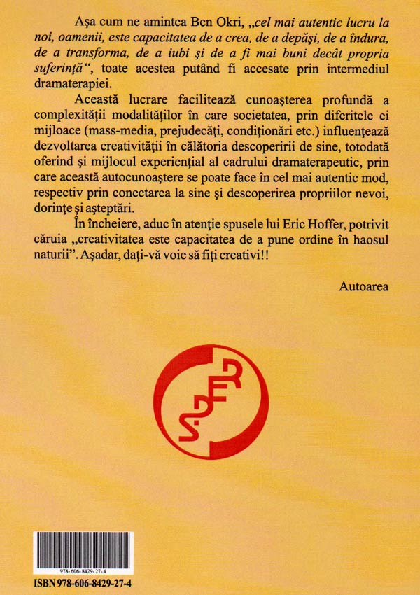 Dramaterapia: Amfiteatrul Eului Creativ - Alexandra Elena Mirica