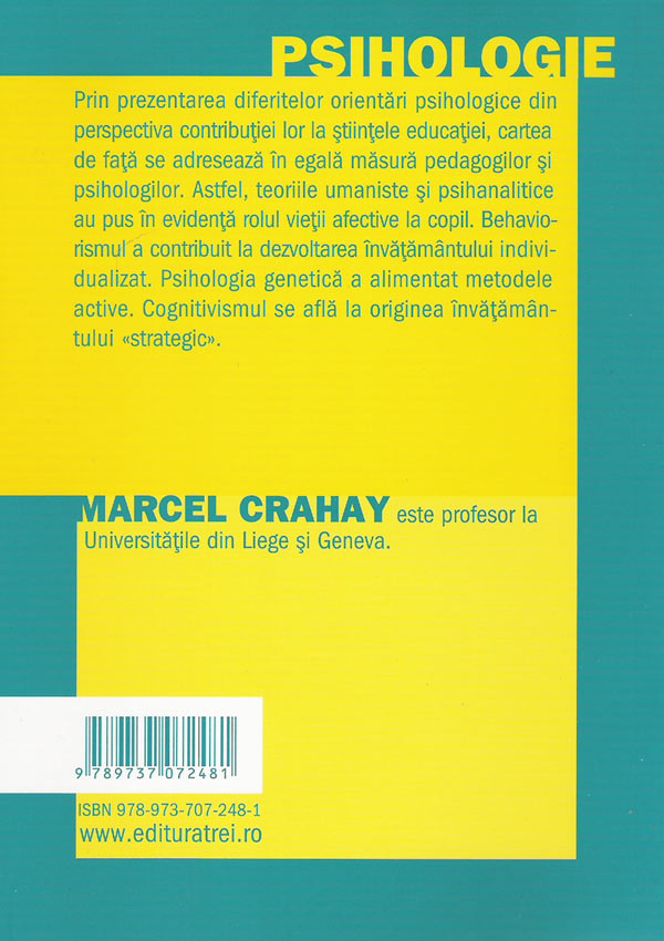 Psihologia educatiei - Marcel Crahay