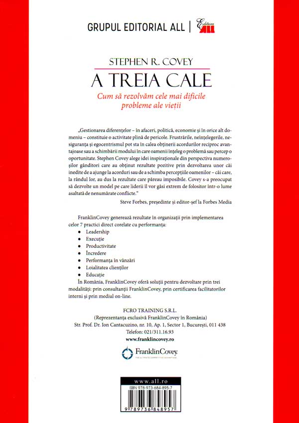 A treia cale - Stephen R. Covey