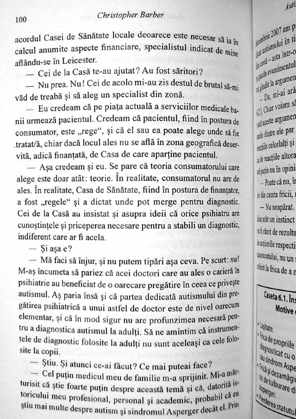 Autismul si sindromul Asperger - Christopher Barber