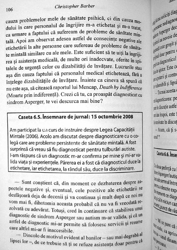 Autismul si sindromul Asperger - Christopher Barber