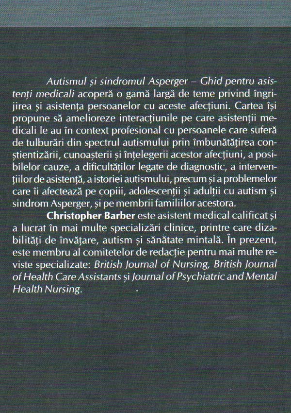 Autismul si sindromul Asperger - Christopher Barber