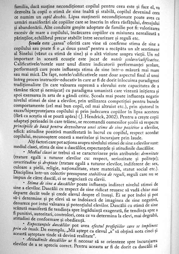Activitatile de consiliere. Reusita si stima de sine in viata preadolescentilor - Daciana Angelica Lupu