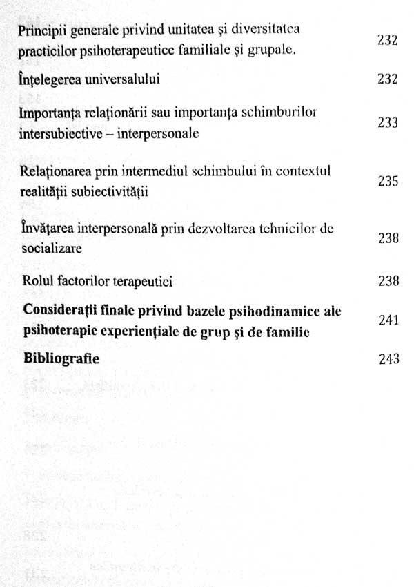 Bazele psihodinamice ale terapiilor experientiale de grup si de familie - Cristina Denisa Godeanu