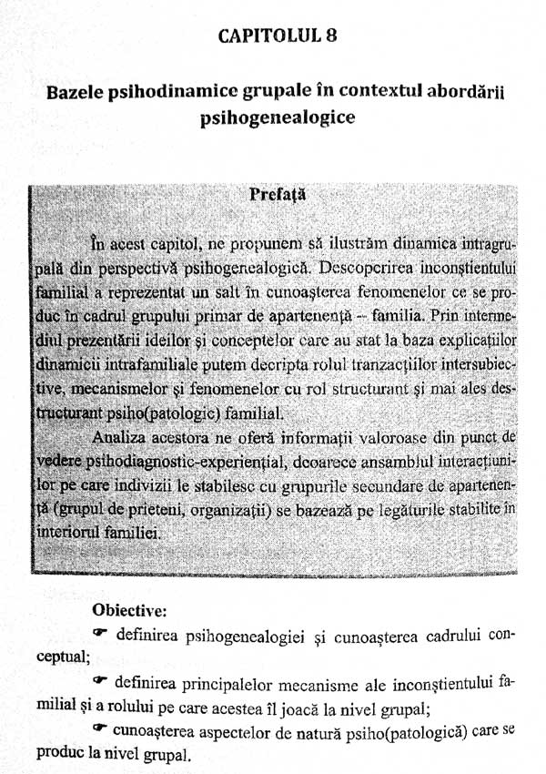Bazele psihodinamice ale terapiilor experientiale de grup si de familie - Cristina Denisa Godeanu