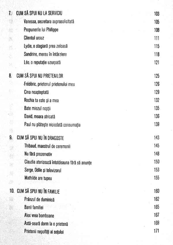 Cum sa spui nu acasa, la serviciu, prietenilor, in viata de zi cu zi - Marie Haddou