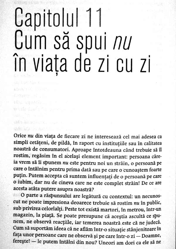 Cum sa spui nu acasa, la serviciu, prietenilor, in viata de zi cu zi - Marie Haddou