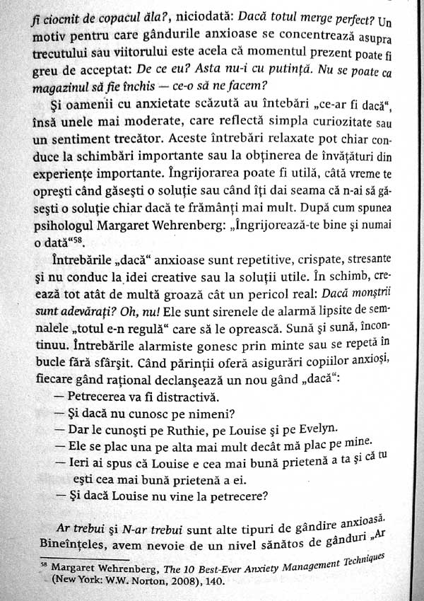 Retete impotriva ingrijorarii. O abordare prin joc a anxietatii si fricii copiilor - Lawrence J. Cohen