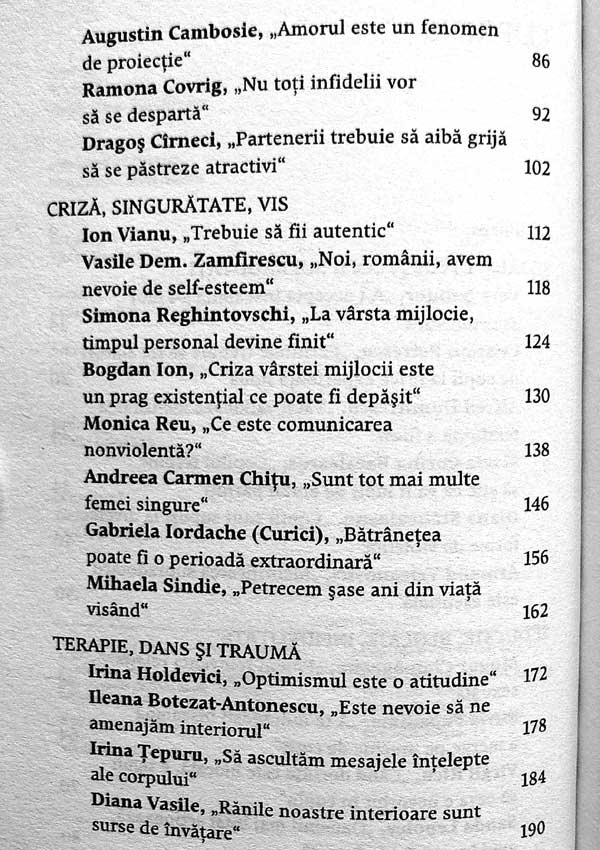 Romanii la psiholog - Iuliana Alexa