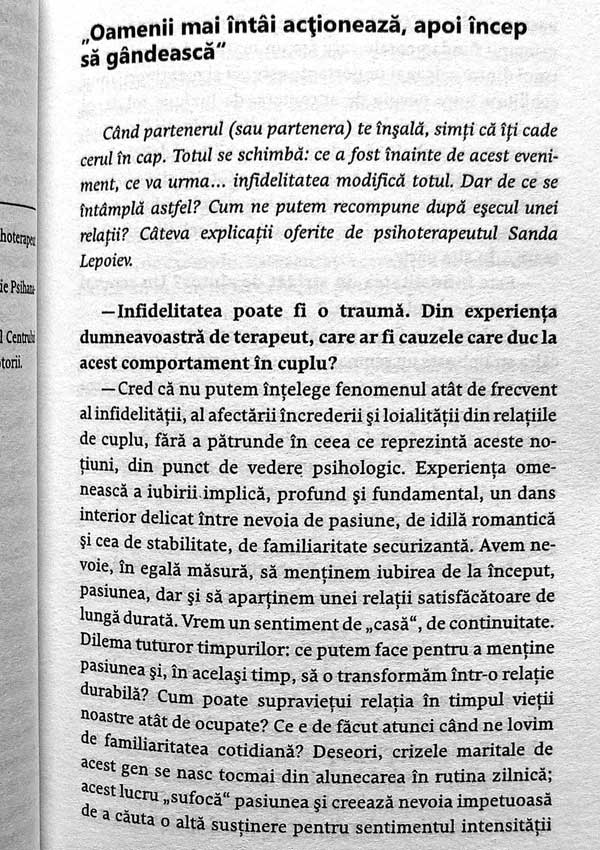 Romanii la psiholog - Iuliana Alexa