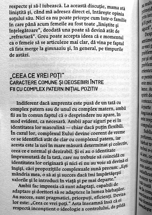 Fiicele tatalui, fiii mamei. Cai de iesire din complexele paterne si materne - Verena Kast