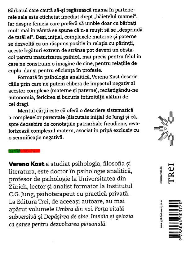Fiicele tatalui, fiii mamei. Cai de iesire din complexele paterne si materne - Verena Kast