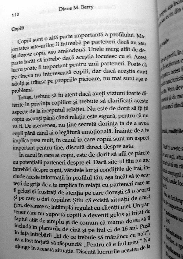 Iubire pe internet. Cum sa-ti gasesti partenerul potrivit - Diane M. Berry