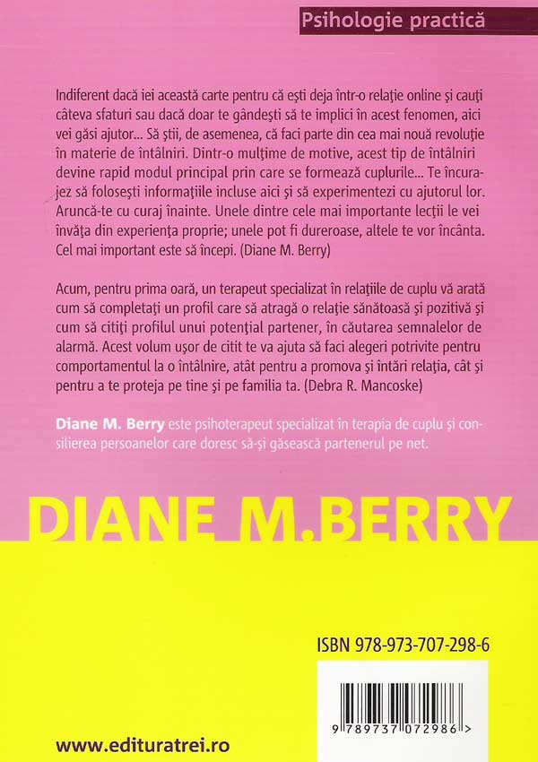 Iubire pe internet. Cum sa-ti gasesti partenerul potrivit - Diane M. Berry